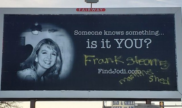 Billboard asking for help in Huisentruit case vandalized