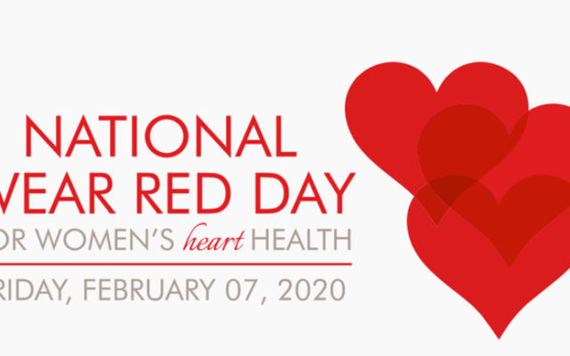 ‘Wear Red Day’ shows support for the fight against heart disease