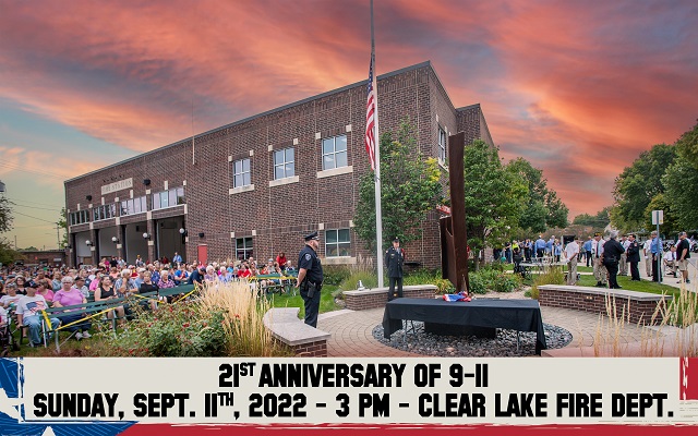 <h1 class="tribe-events-single-event-title">Clear Lake Fire Dept 9/11 Memorial Event</h1>