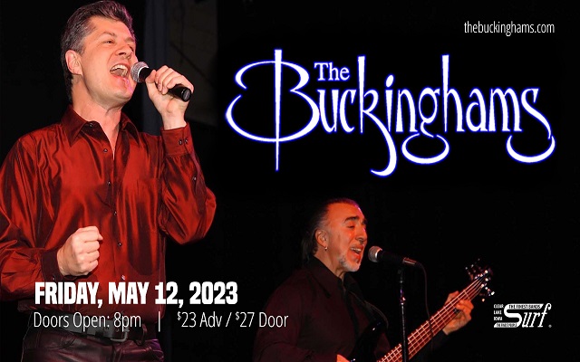 <h1 class="tribe-events-single-event-title">The Buckinghams at the Surf Ballroom🎤</h1>