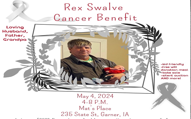 Rex Swalve Cancer Benefit 🎗